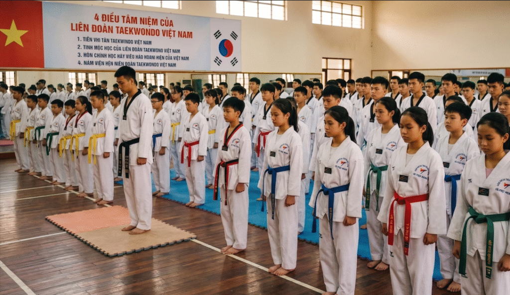 4 tâm niệm của Taekwondo