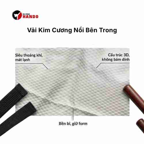 Thông tin về vải kim cương lộn vox Taekwondo