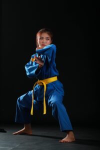 so sánh võ phục Taekwondo vs Karate vs Vovinam