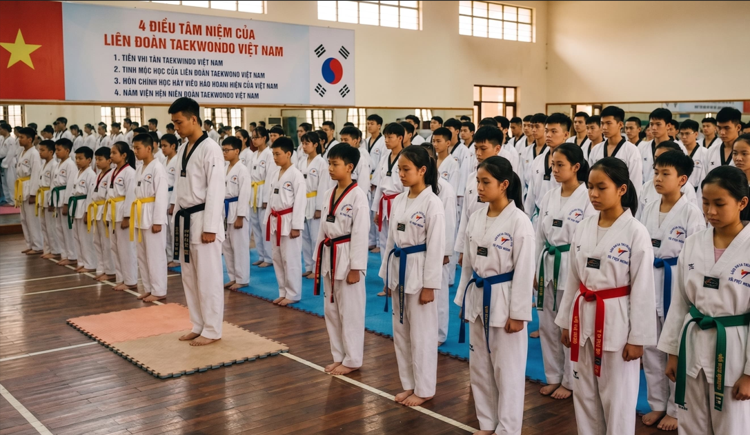4 tâm niệm của Taekwondo